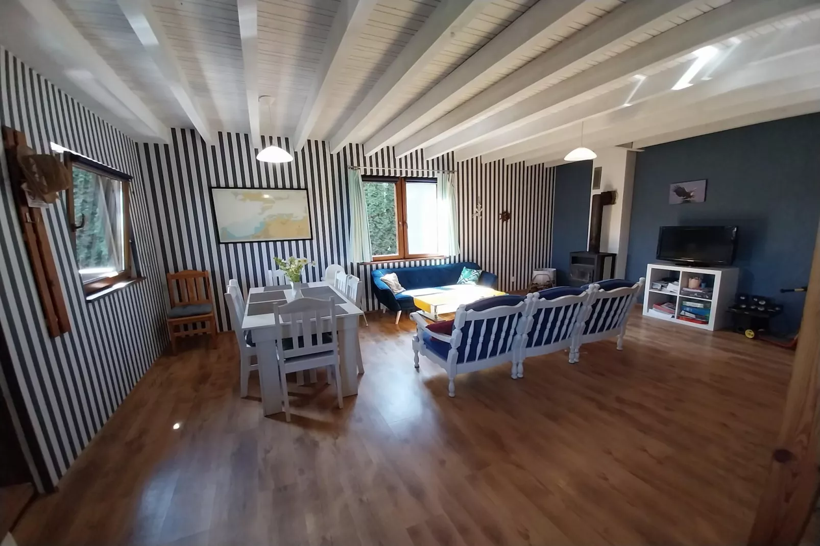 Holiday homes in Swinoujście for 7 persons - 90 qm-Woonkamer
