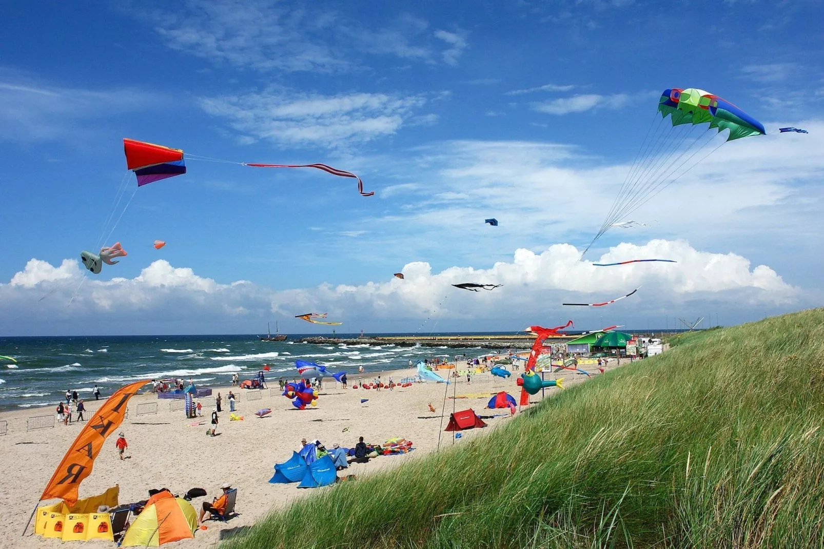 Dom nad jeziorem Klępnica-Gebieden zomer 5km