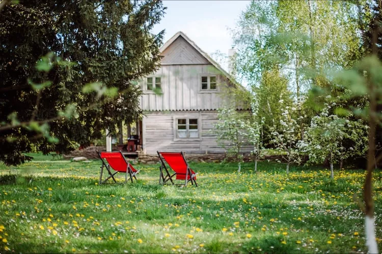 Dom przy drodze Skansen dla 10 osób Bełczna-Tuinen zomer
