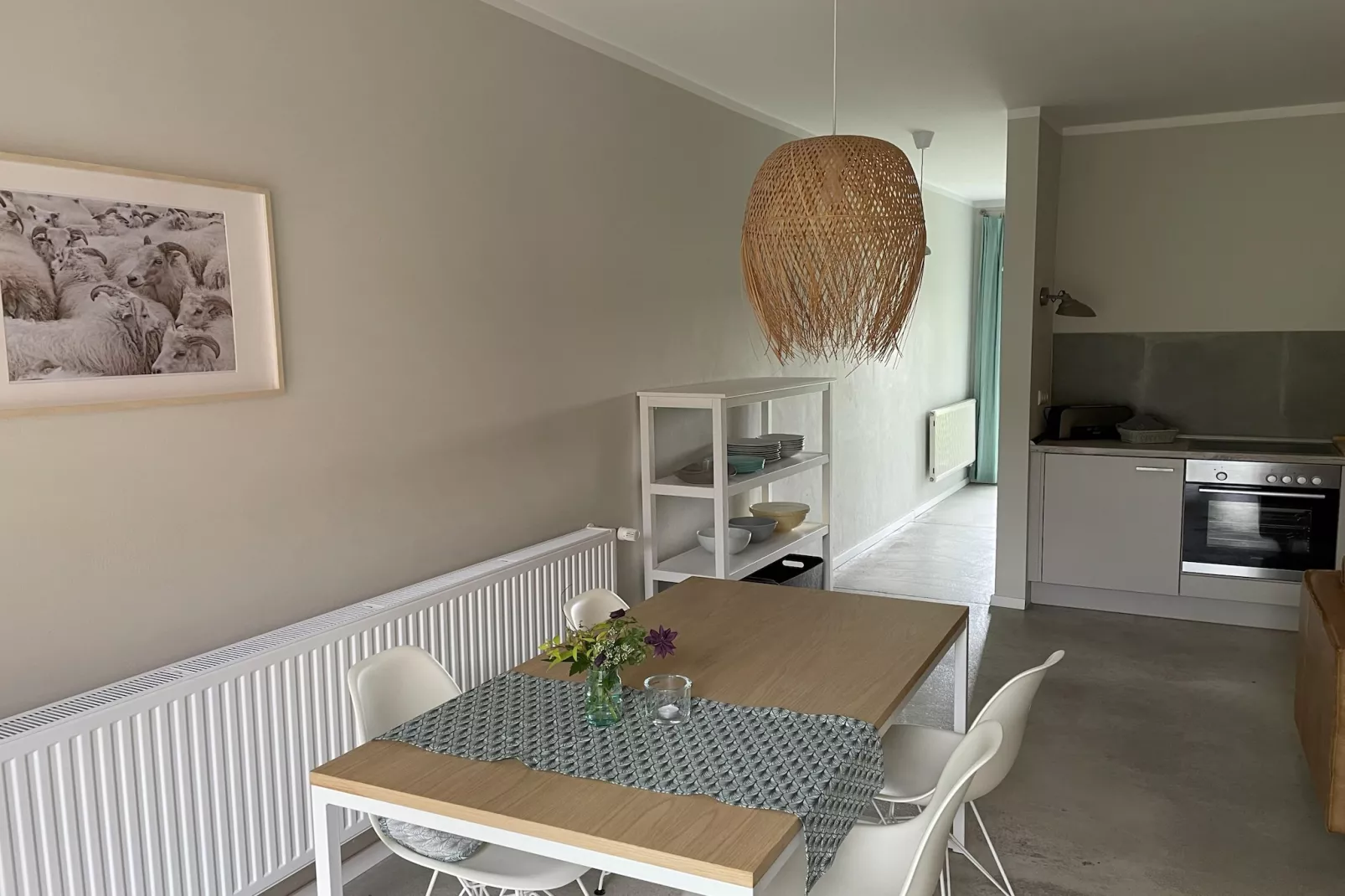 Moderne Ferienwohnung 3-Woonkamer