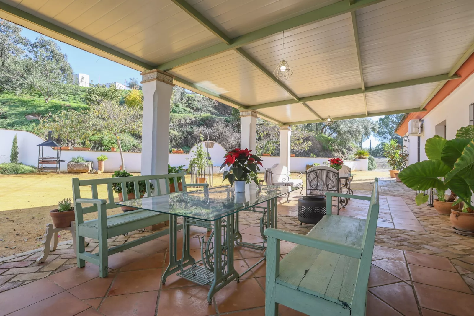 Casa Rural Los Menestrales-Terrasbalkon