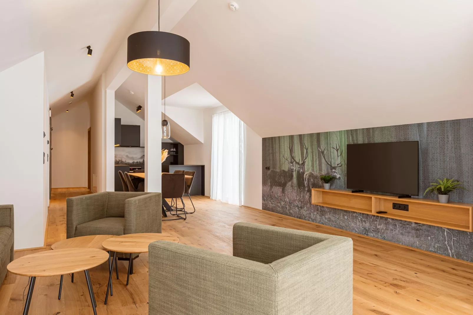 Fiss Suites 14-Woonkamer