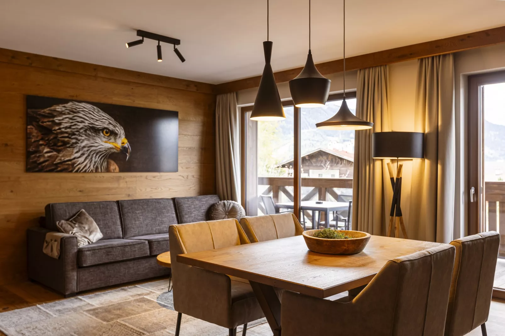 Bergresort Zugspitze Ehrwald 01-Woonkamer