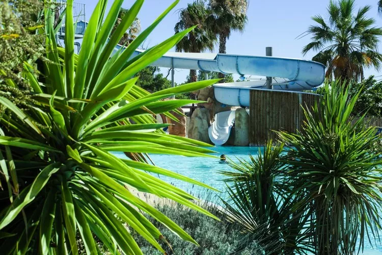 Camping L'Air Marin Vias-Plage  Mobilhome TULUM 3CH-Zwembad