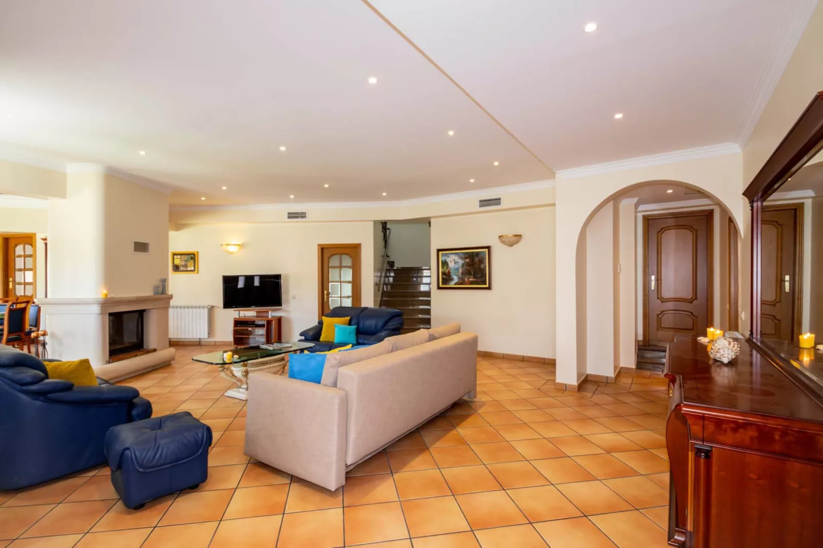 Villa Samoa-Woonkamer
