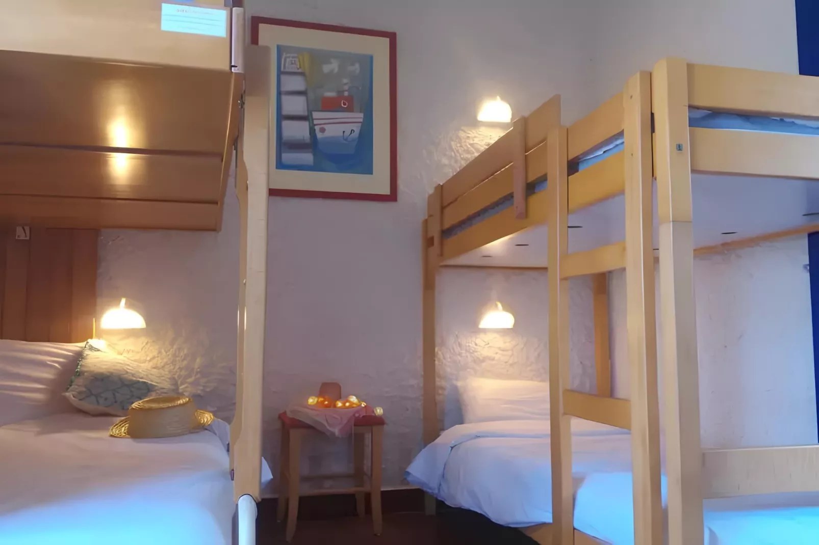 Belle-Île-en-Mer - Gîte 3 Pièces 5 Personnes 1 bébé-Slaapkamer