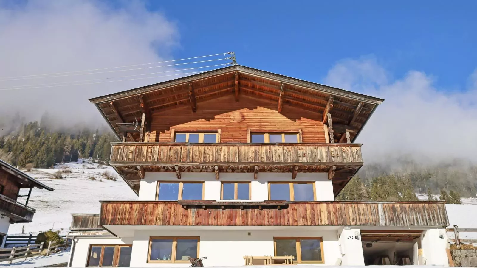 Tirola Chalet Alpbach-Exterieur winter