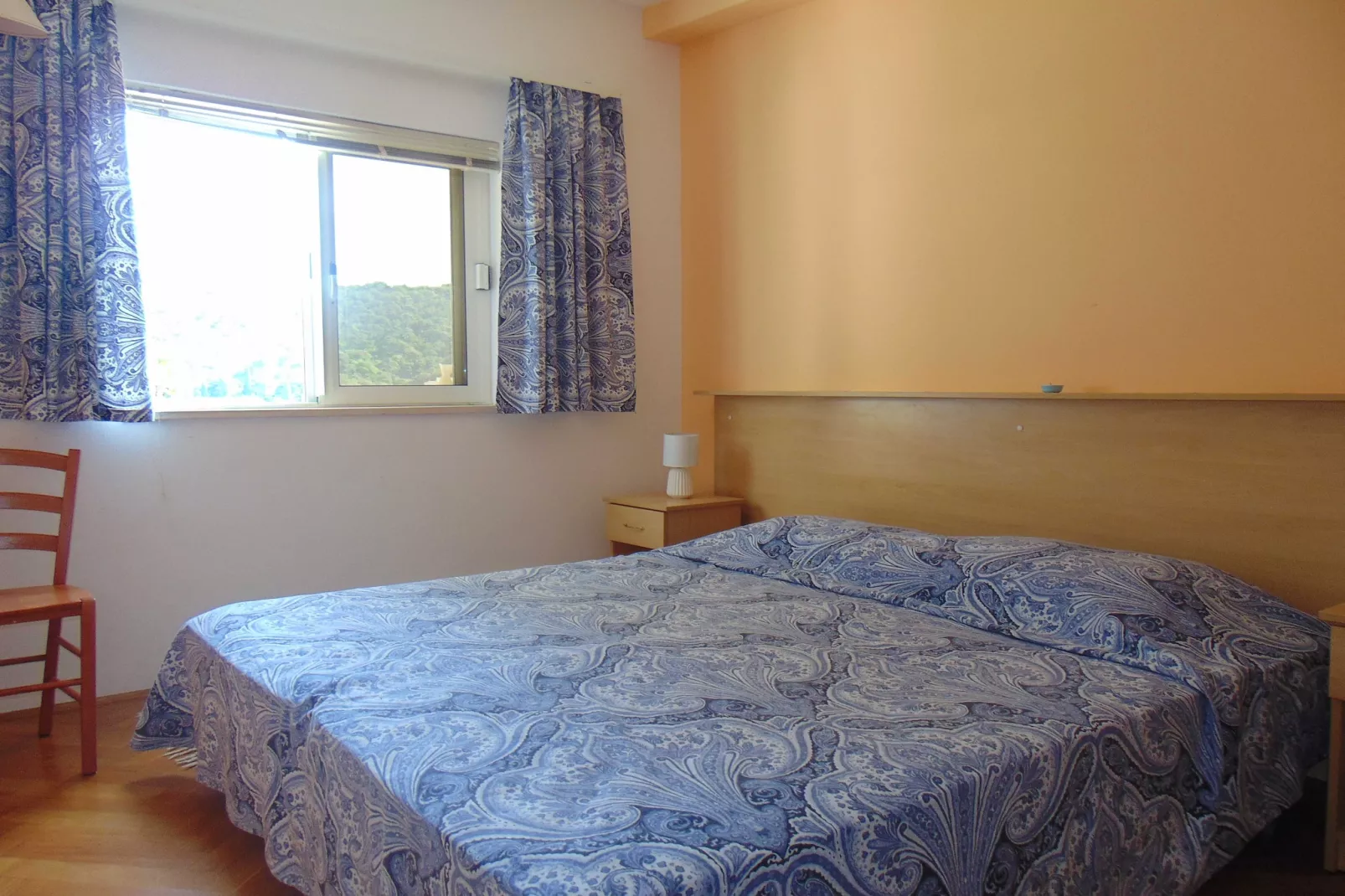 Apartments Elelu - One-Bedroom Apartment with Terrace-Slaapkamer
