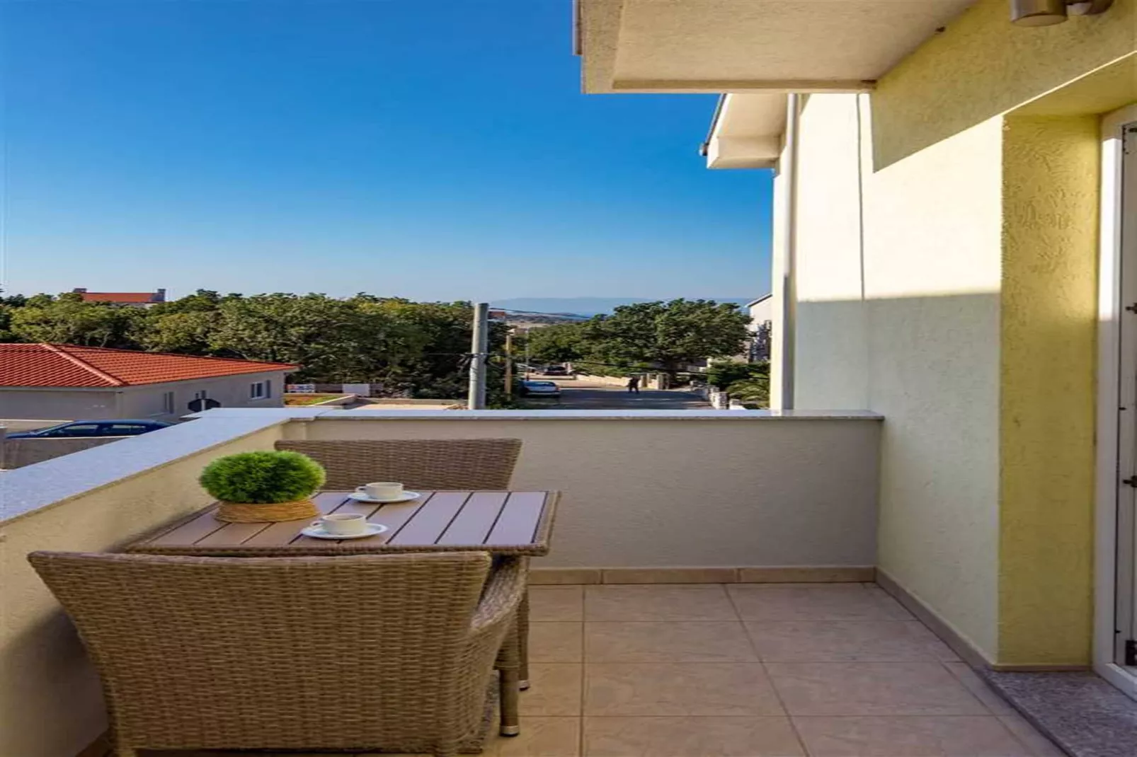 Apartment Slavica 2 - Blue Dream-Terrasbalkon