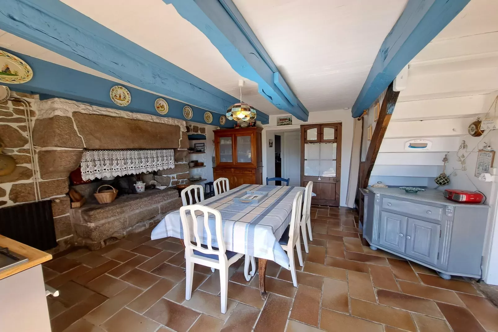 Granitsteinhaus in Strandnähe Trégunc-Keuken