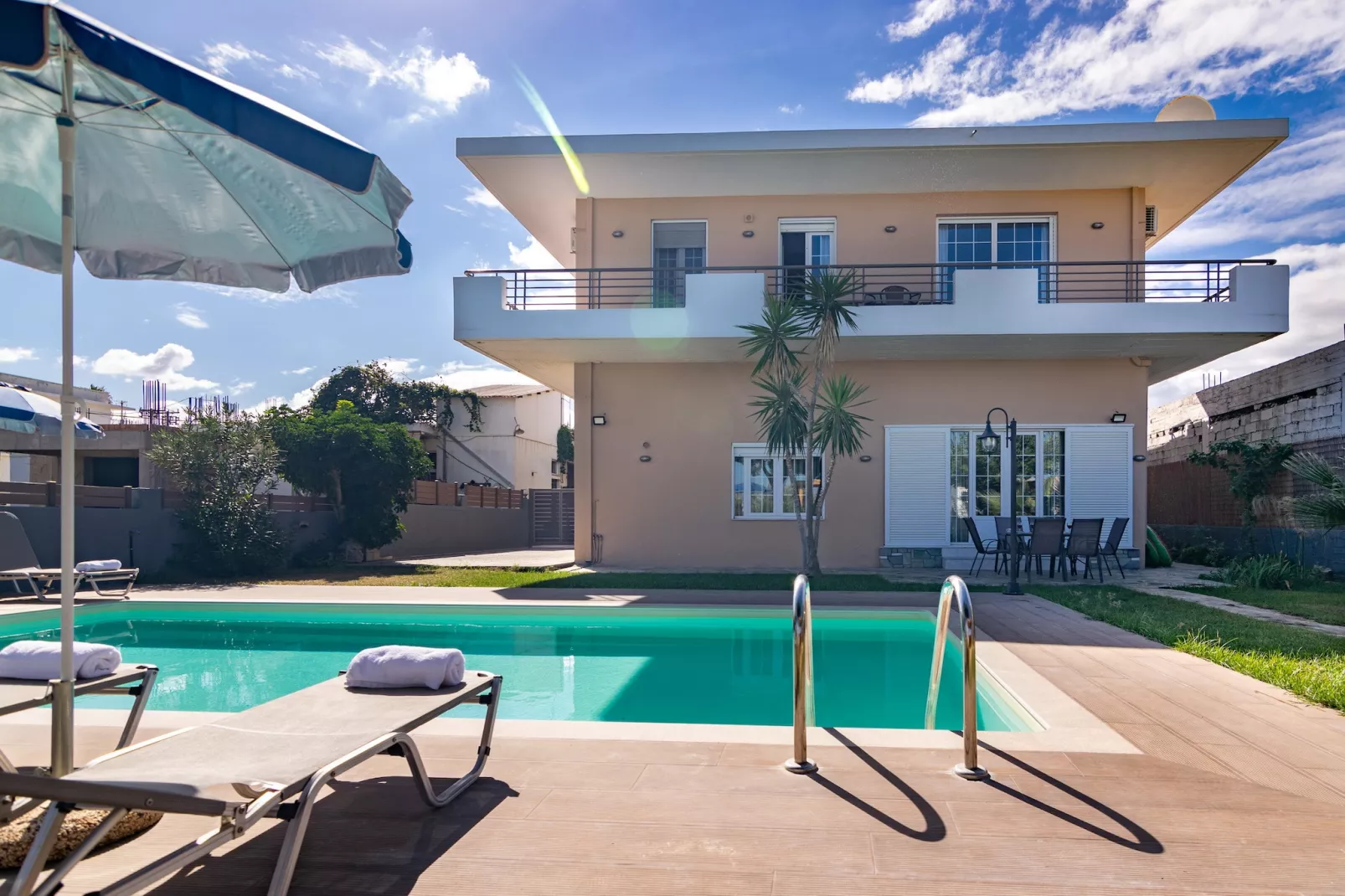 Spyros Villa Apartment 3-Zwembad