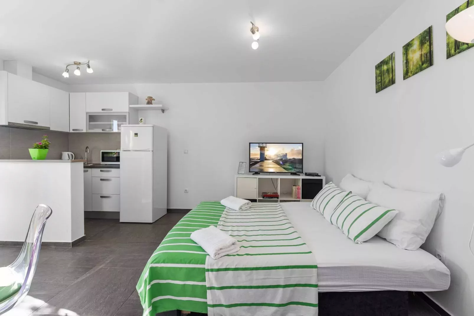 Studio Apartment Sekula-Woonkamer