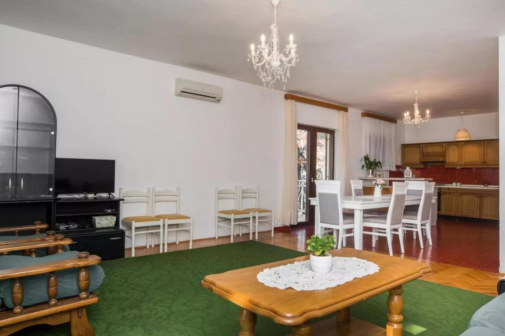 Apartments Gaj Brodarica - A6-Woonkamer