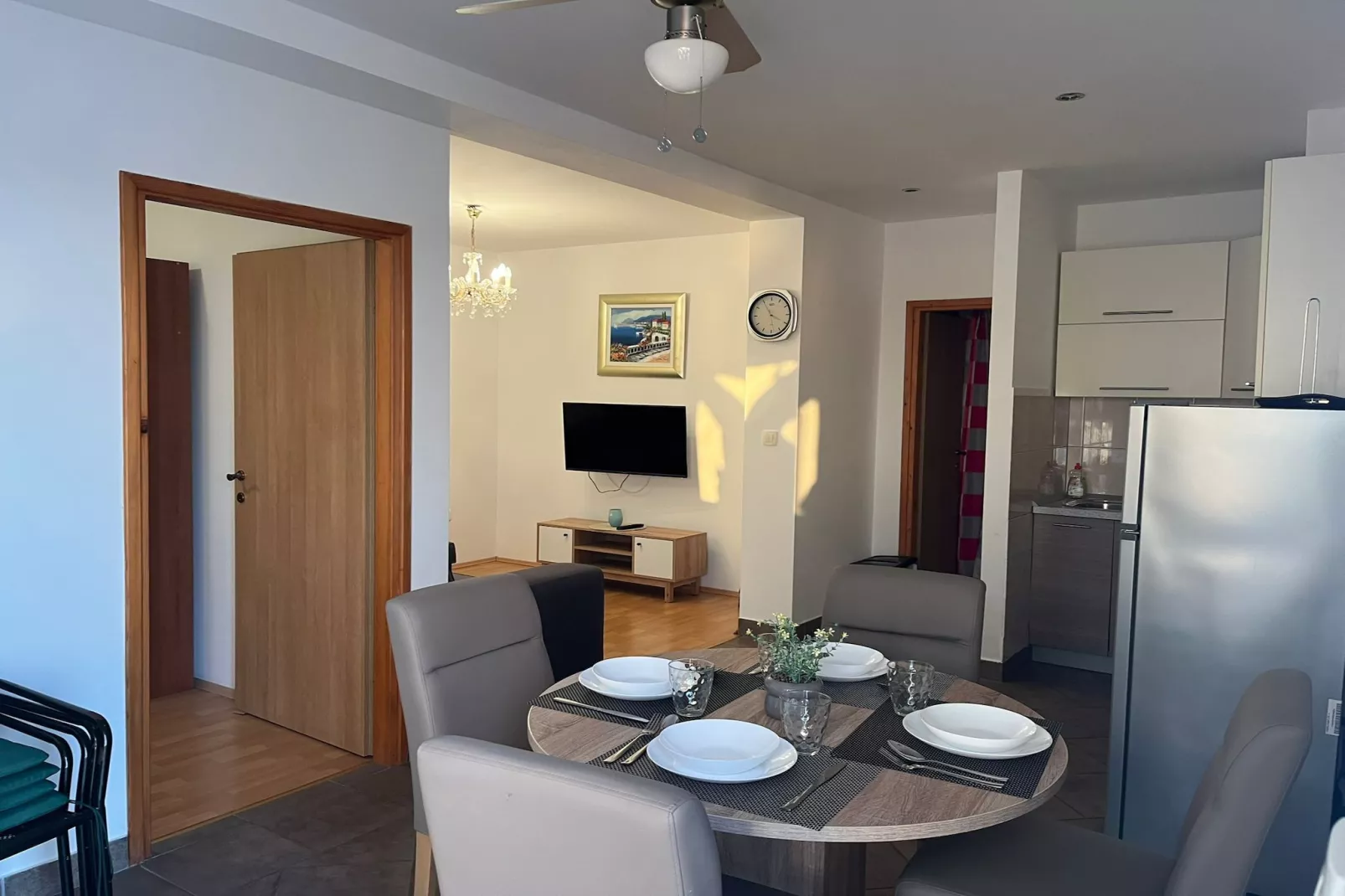 Apartments Sun Rogoznica - A1-Eetkamer