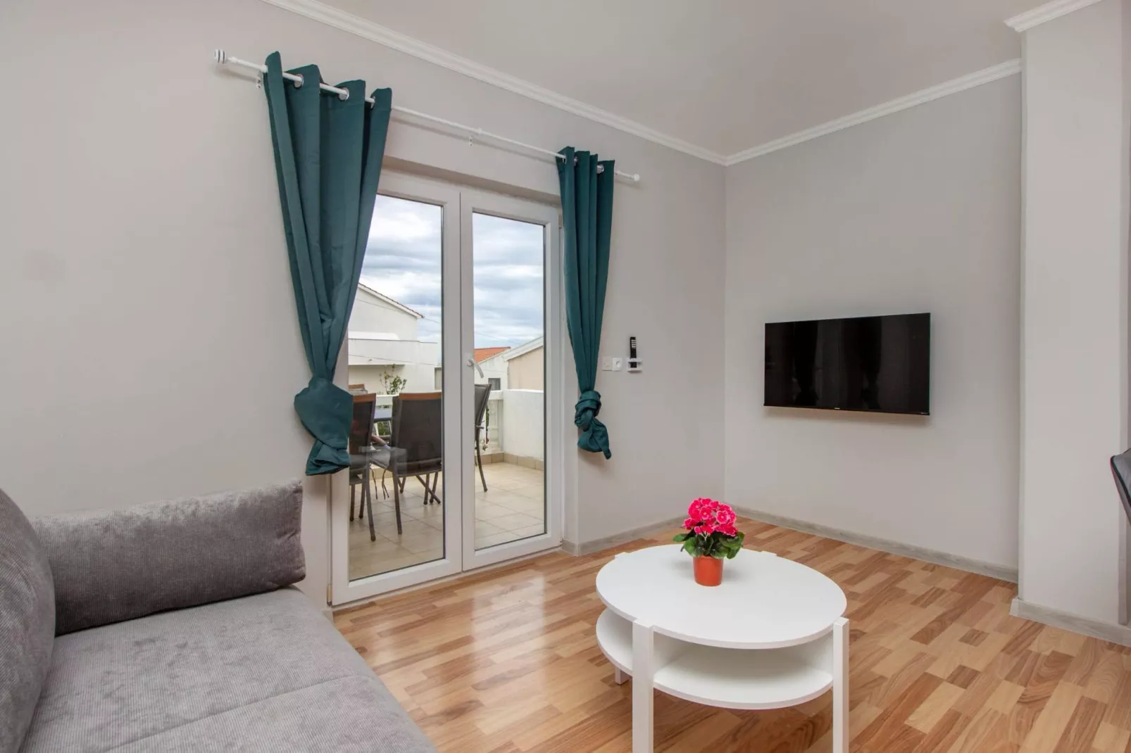 Apartments Alaga - A1-Woonkamer