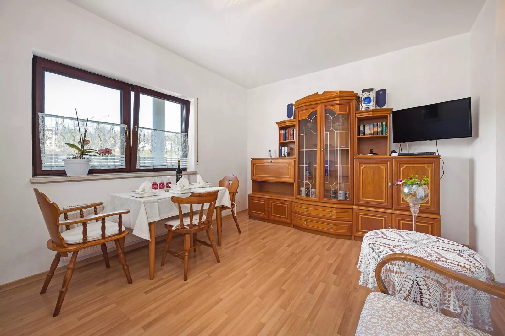 Apartment Hortenzija - Two bedroom apartment-Woonkamer