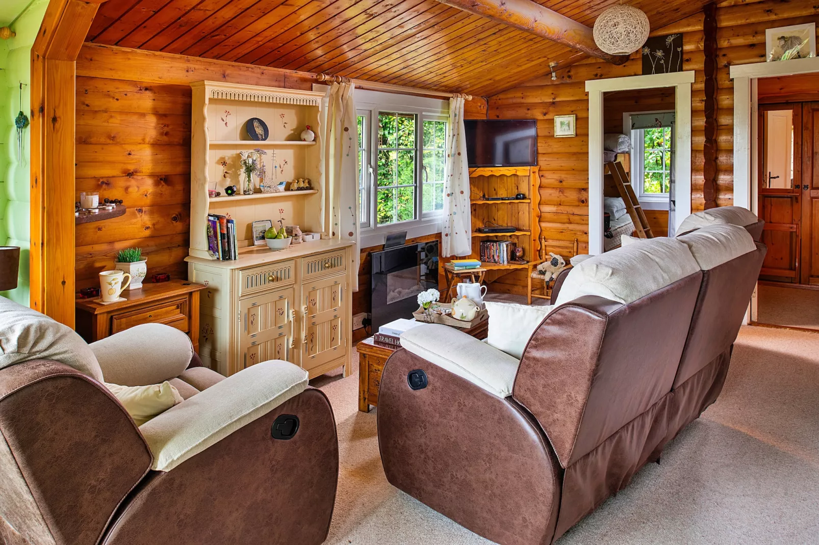 Mountain View-Woonkamer