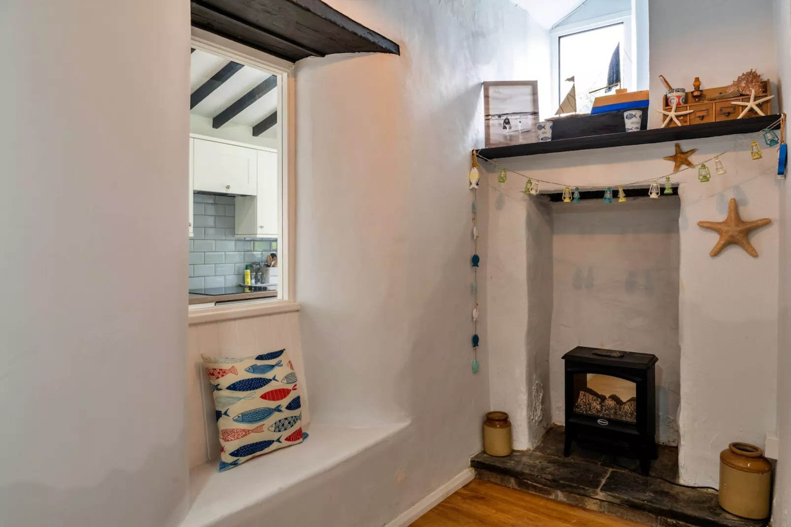 Porth Cottage-Woonkamer