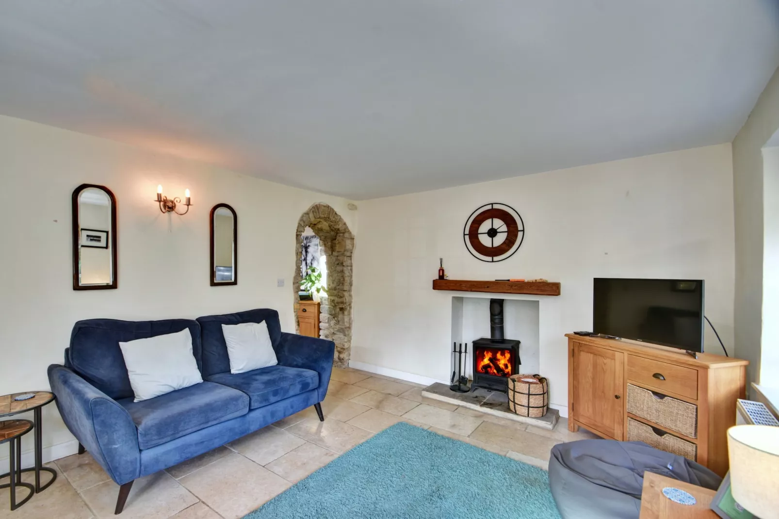 Stable Cottage-Woonkamer