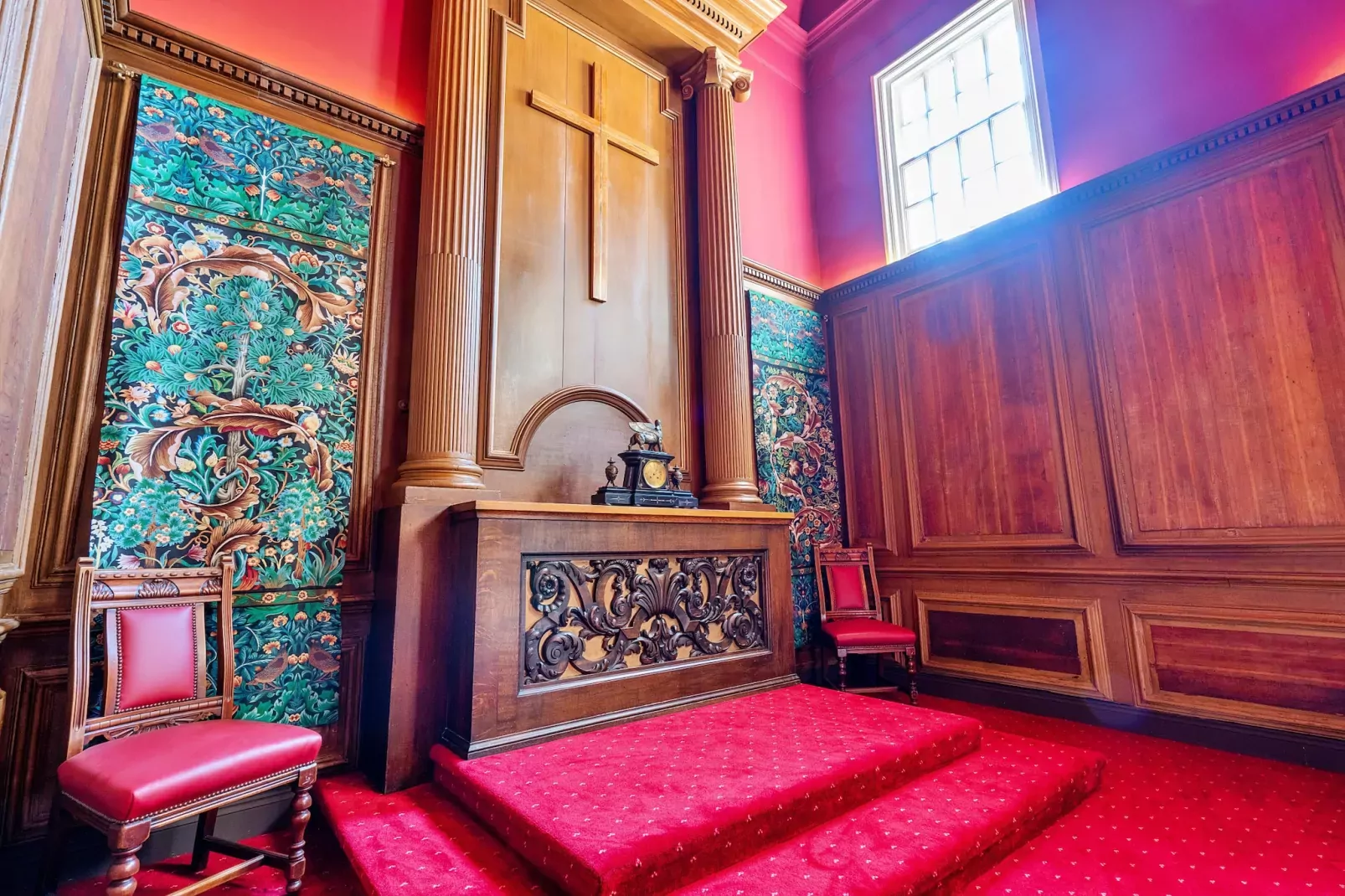Hickleton Hall-Woonkamer