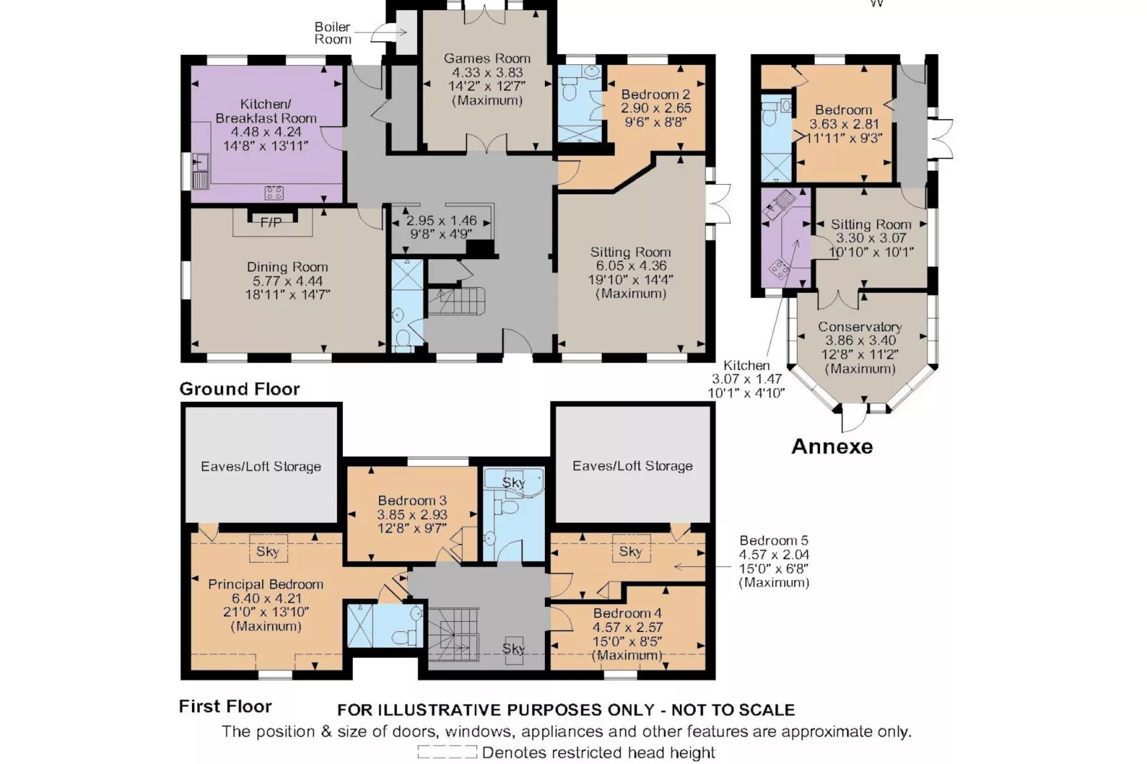 The House at No. 47-Plattegrond