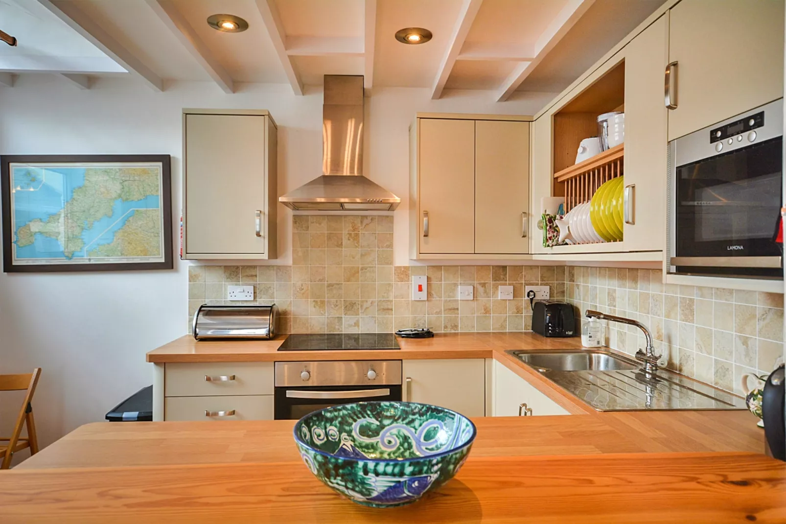 Rose Cottage, Kingsand-Keuken