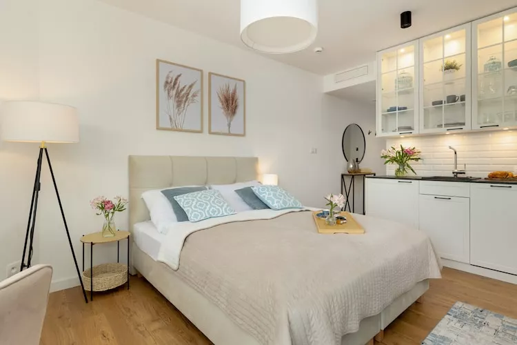 Apartament Mazowiecka 2A Nr 317 Pobierowo-Woonkamer