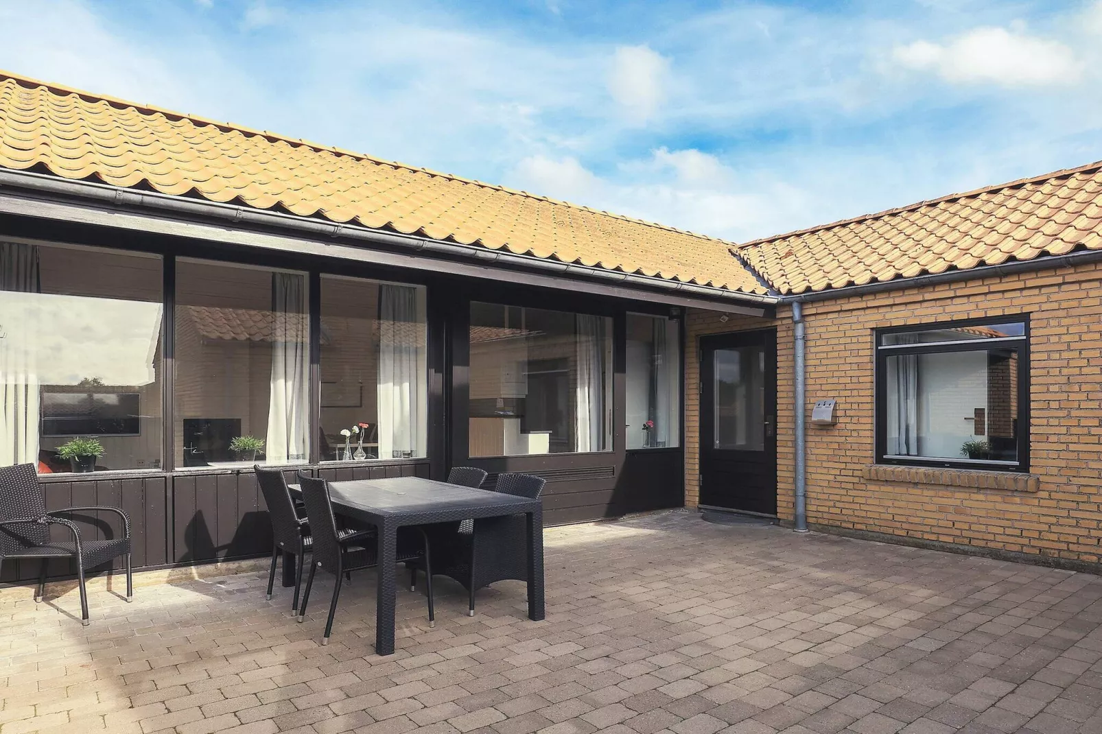 Ruim vakantiehuis in Middelfart-Buitenlucht