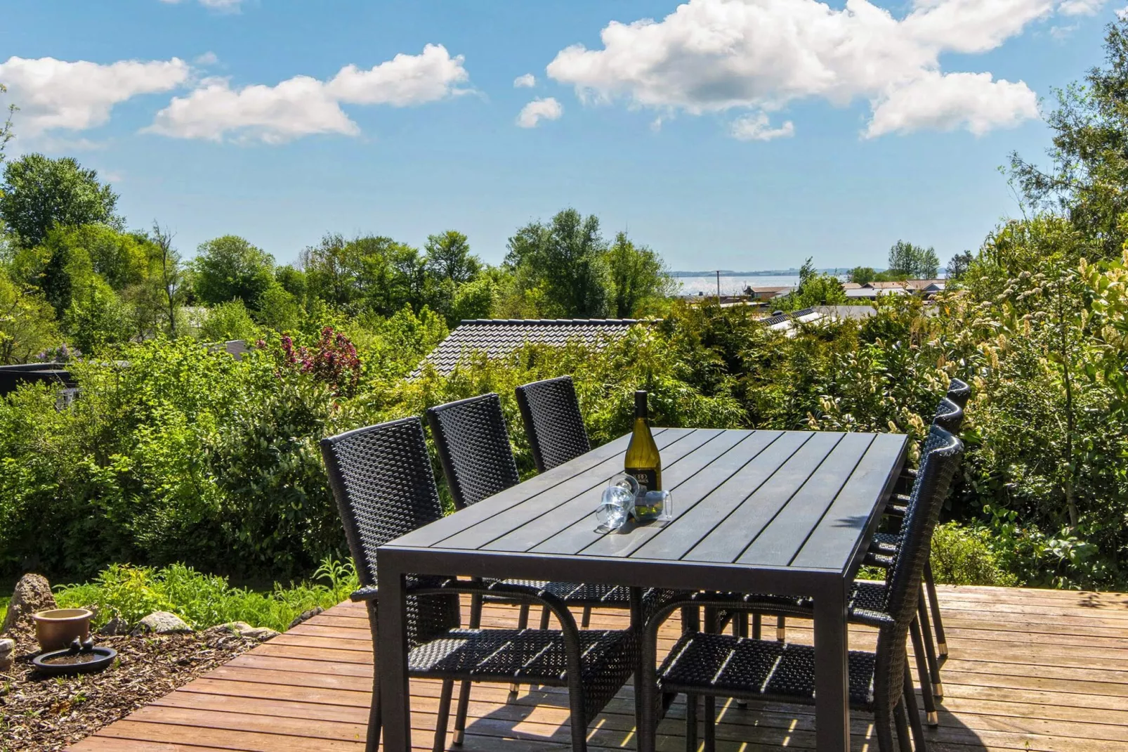 8 persoons vakantie huis in Rønde-Uitzicht