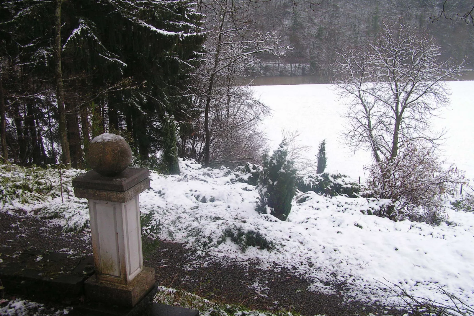 Domaine De L'Ecureuil 1-Tuin winter