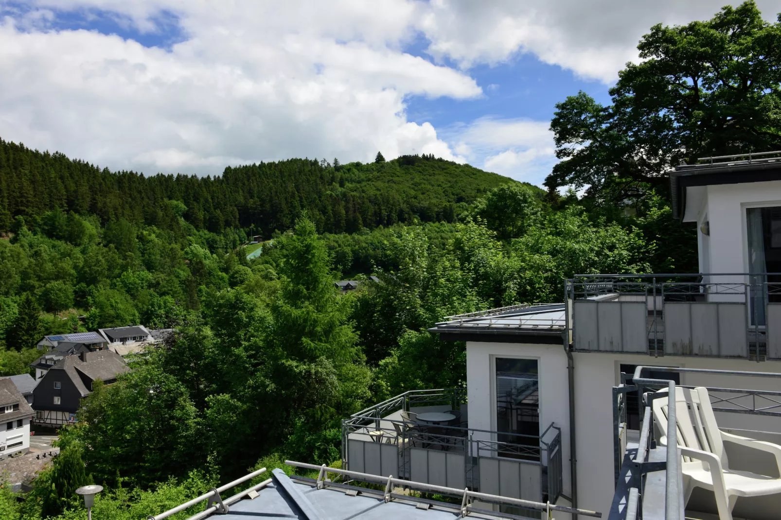 Residenz Mühlenberg-Uitzicht zomer