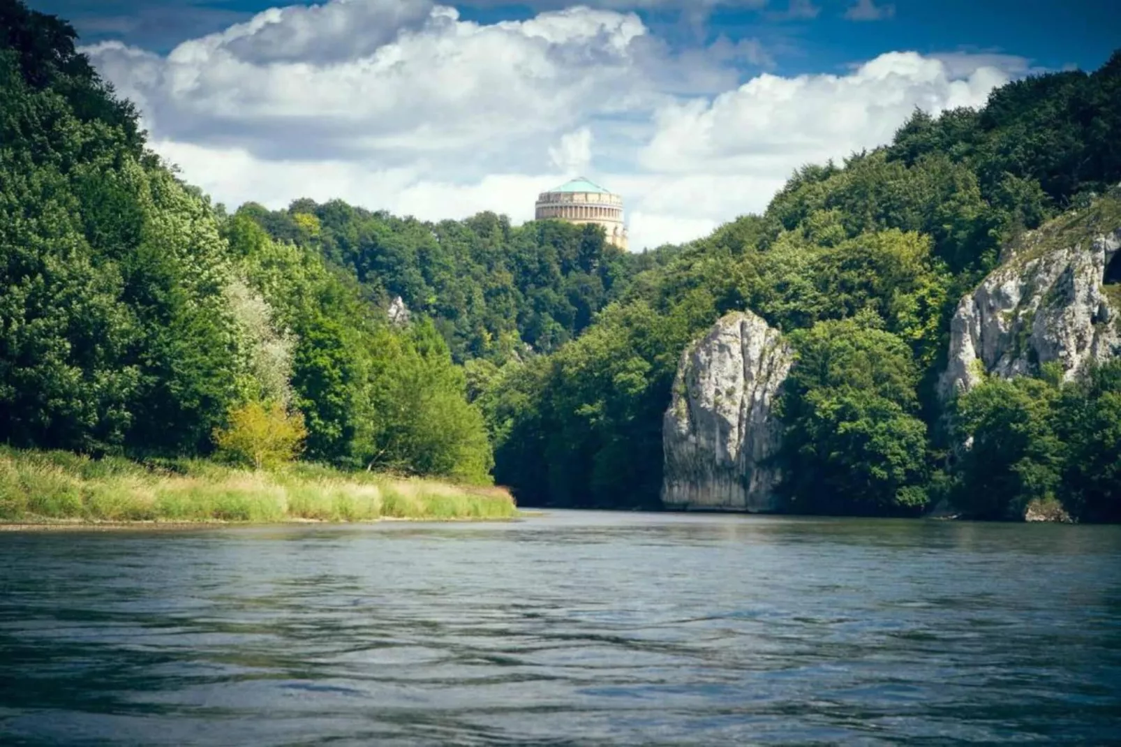 Im Altmühltal-Gebieden zomer 20km