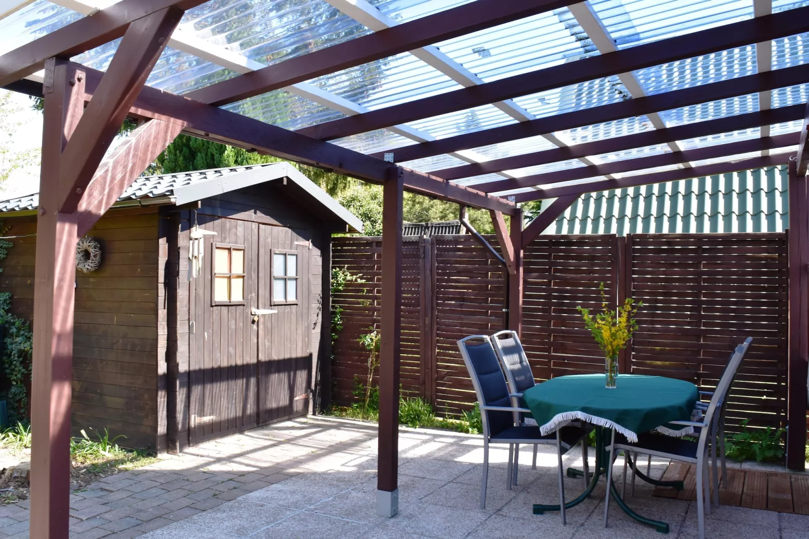 Ferienhaus 55 qm-Terrasbalkon