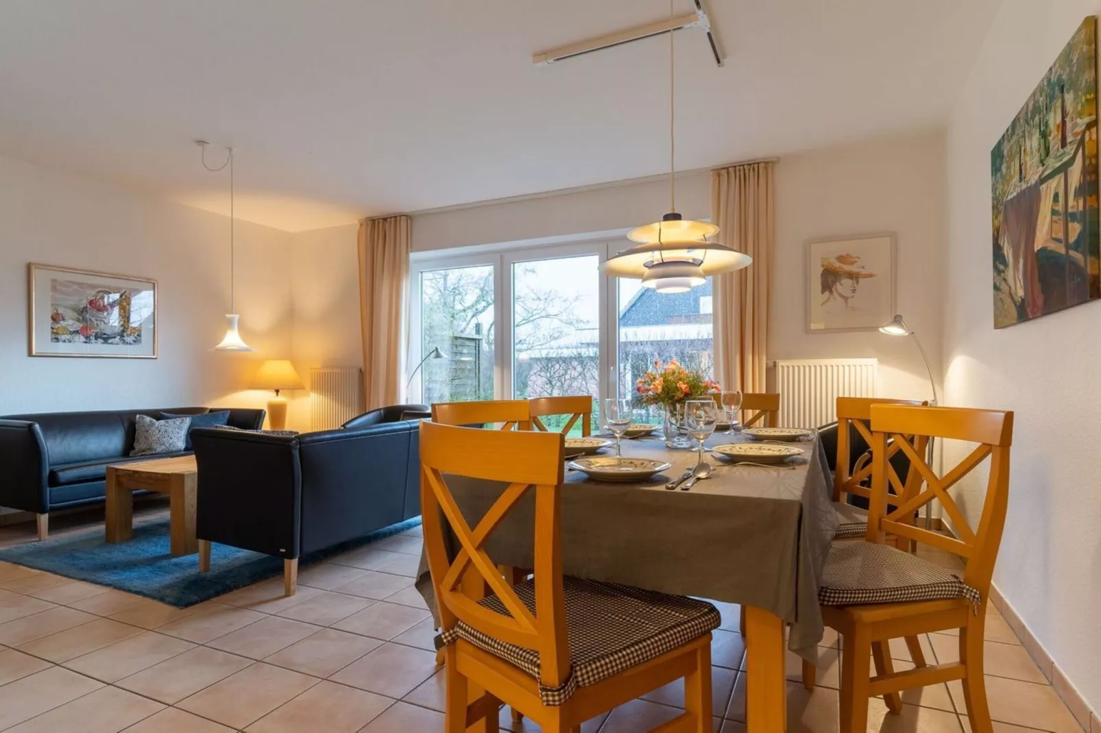 Reihenhaus Deichblick 6 Pers-Eetkamer
