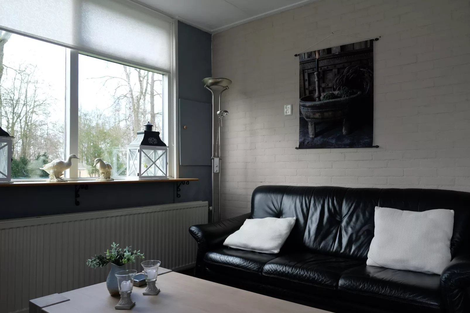 Aan de dwarsgracht-Woonkamer