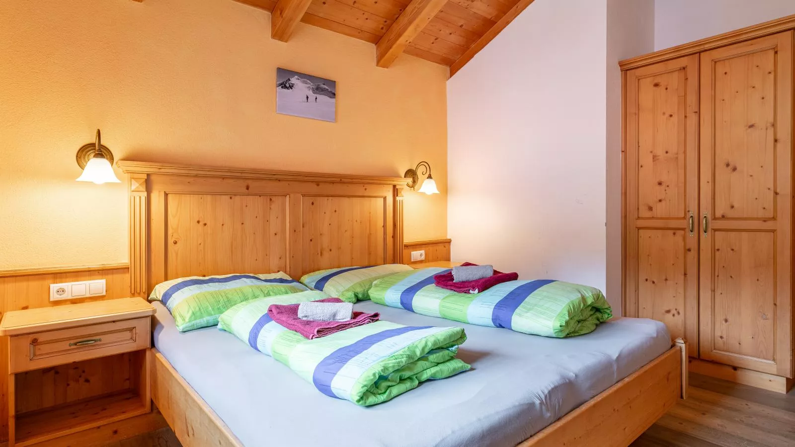 Schweizerhof Apfelrose-Slaapkamer