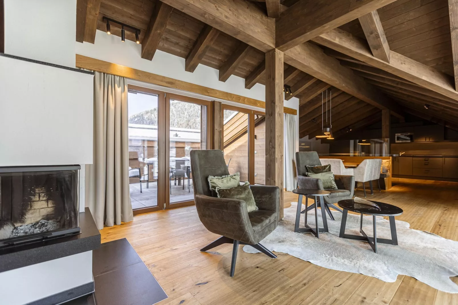 Bergresort Zugspitze Ehrwald 12-Woonkamer
