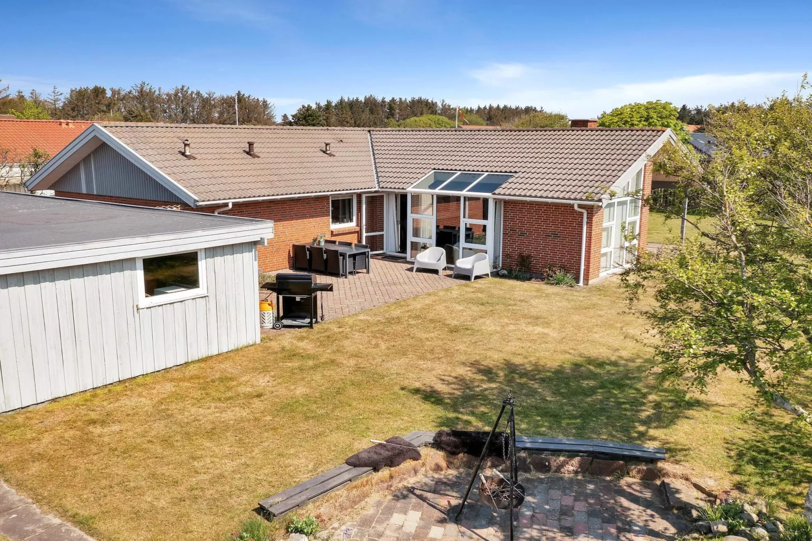 Vakantiehuis in Lokken aan het strand-Buitenlucht