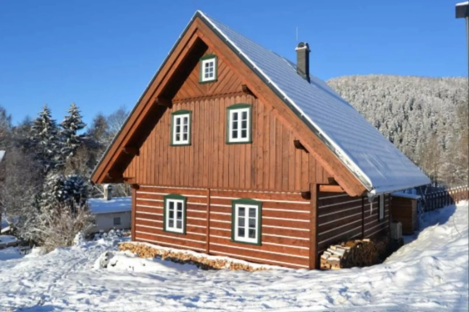 Villa Horni Marsov - KHP120-Exterieur winter
