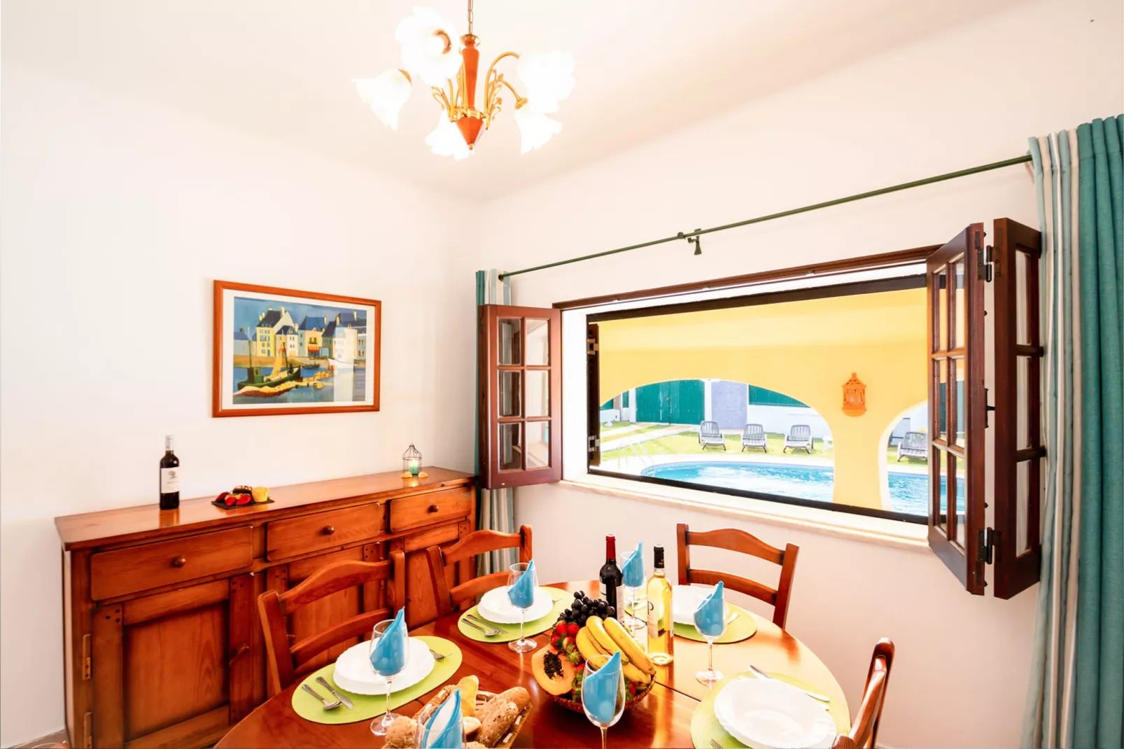Villa Ushuaia-Eetkamer