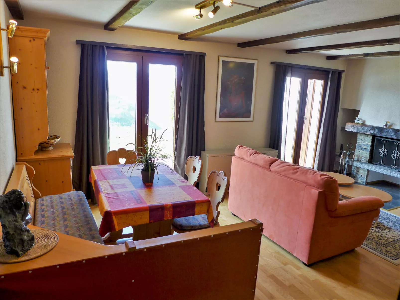 Chalet Praline-Binnen