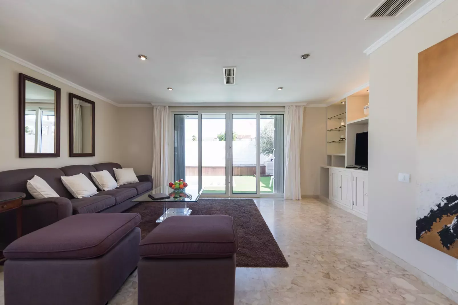 Casa Maspalomas piscina privada-Woonkamer