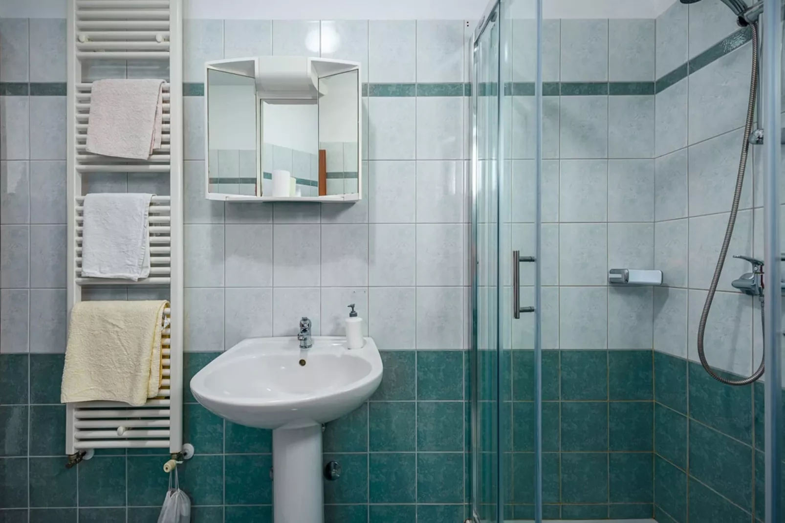 Lara 3 - Shared Pool, Sauna, Jacuzzi-Badkamer