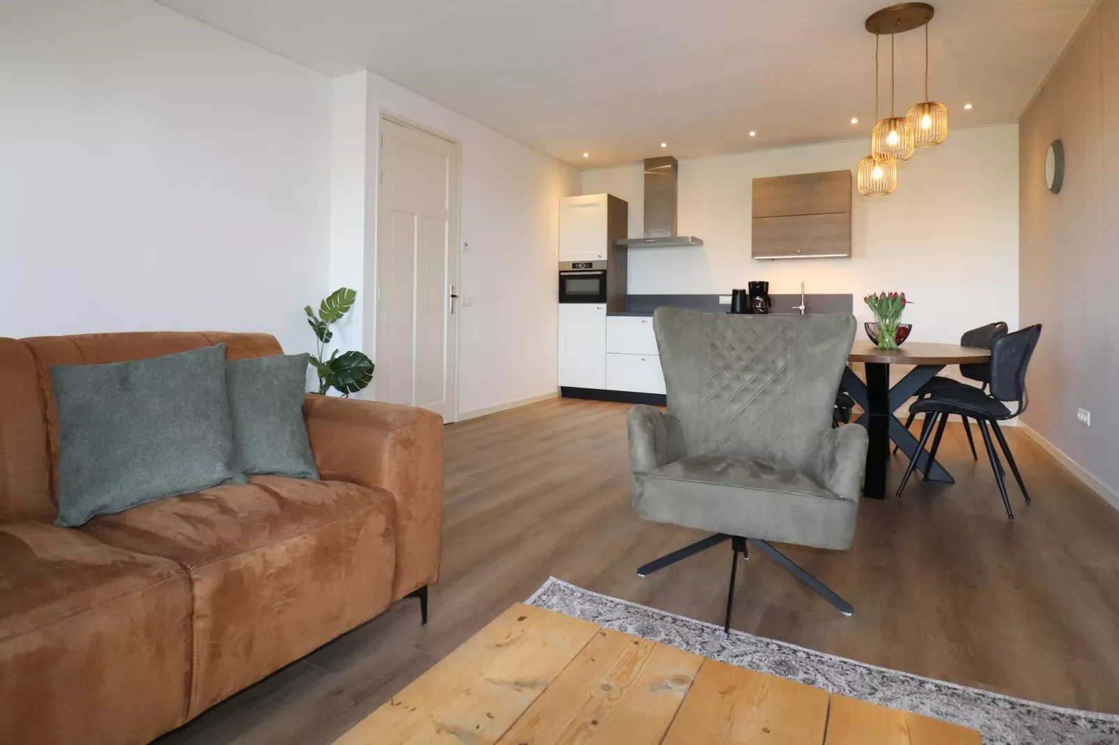 Berkenhof appartment-Woonkamer
