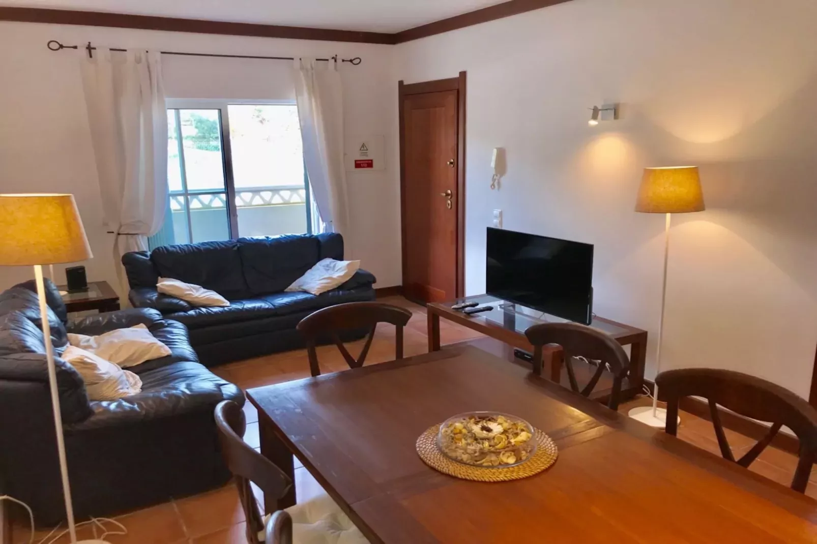 45 Terraços de Benagil (Casa Céu Azul)-Woonkamer