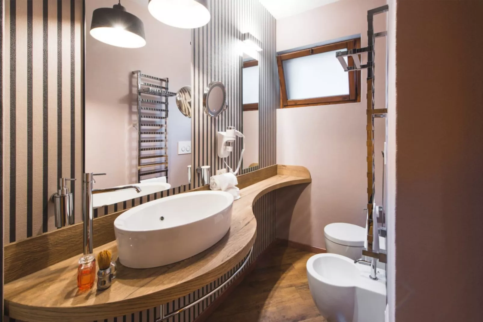 ROCCAMARE RESORT 1-Zi-App Studio Deluxe BK/TE 28 qm-Badkamer
