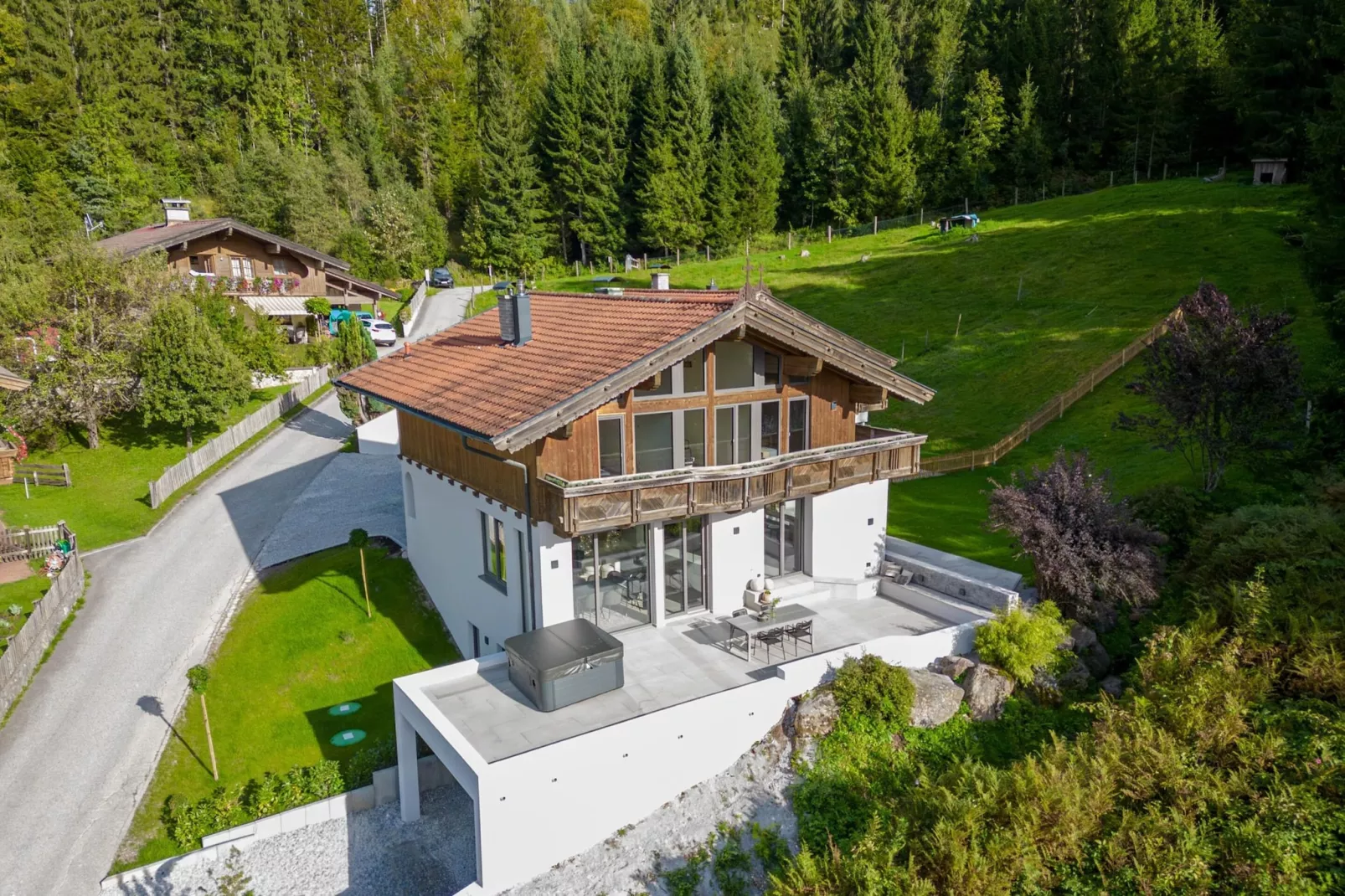 Mountain Retreat A-Buitenkant zomer