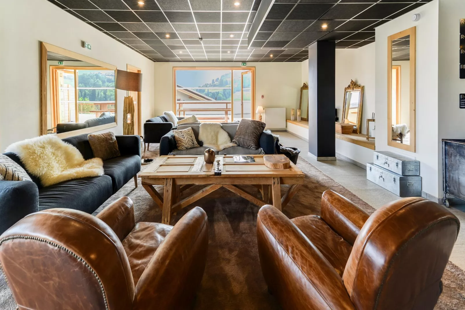 COMBLOUX Les Fermes du Mont Blanc - C61P-Woonkamer