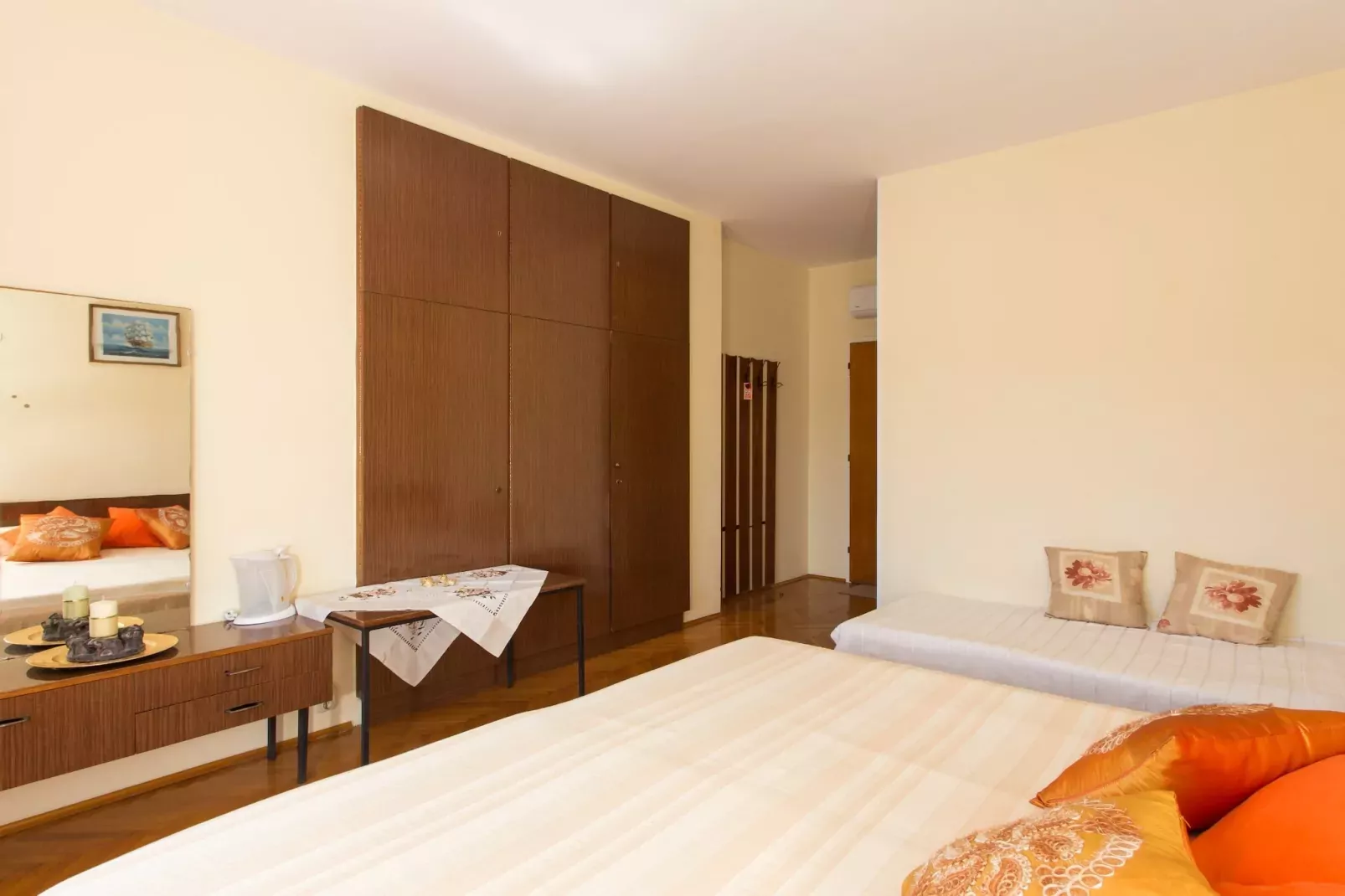 Villa Malfi - Standard Double Room with Sea View (S3)-Slaapkamer