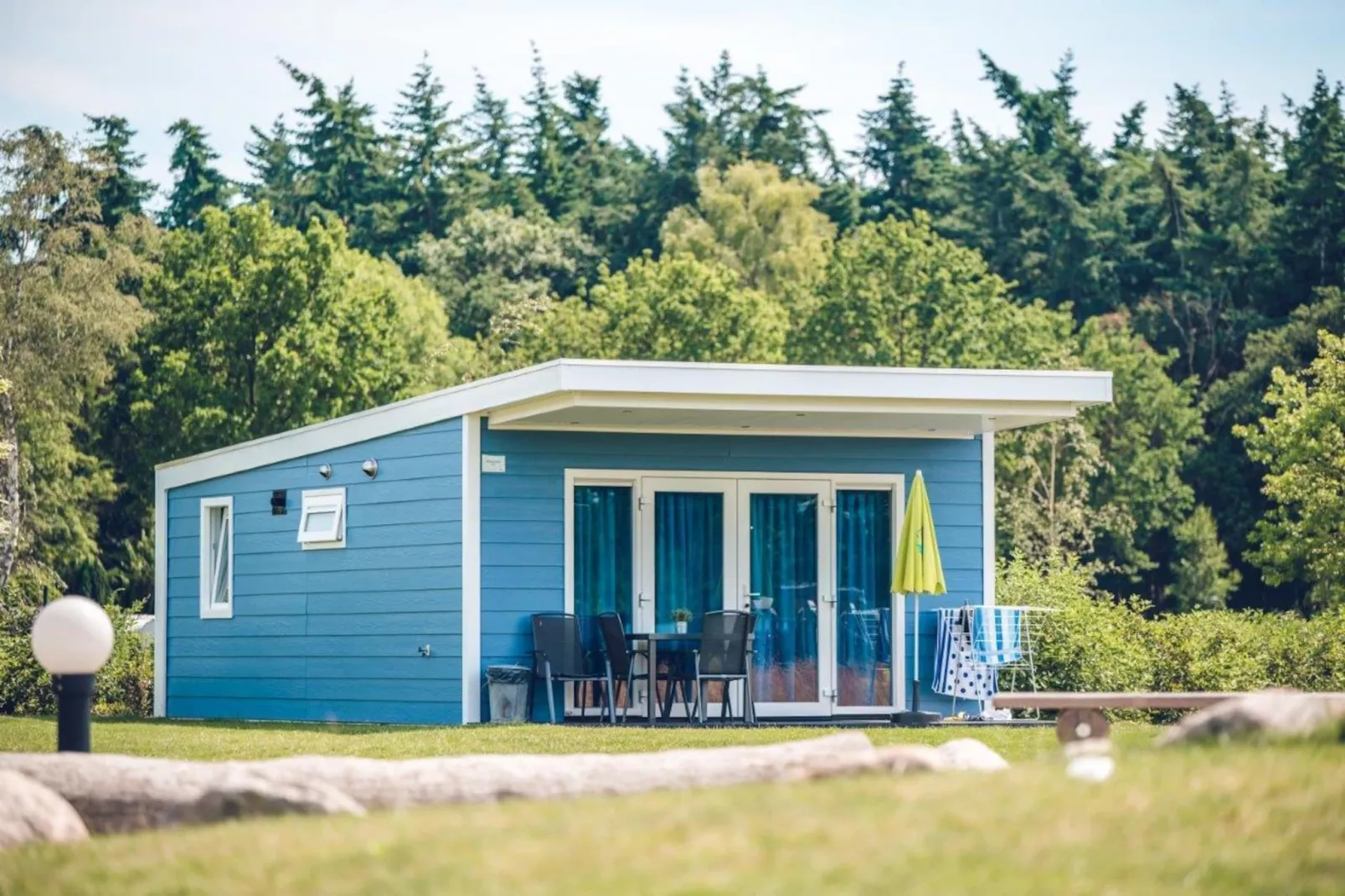 Valley Chalet | 2 - 4 people-Buitenkant zomer
